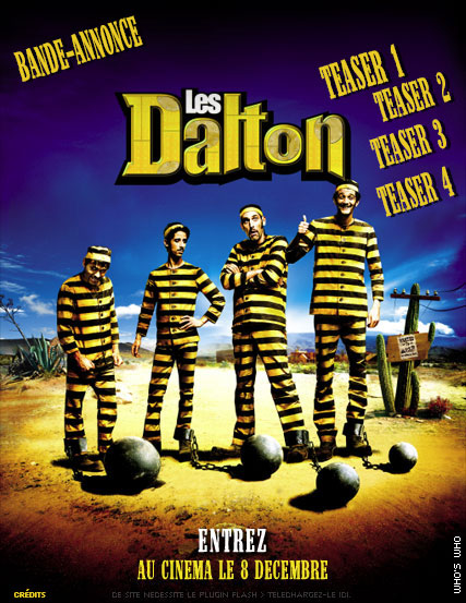 zenitram77 les dalton a l afiche